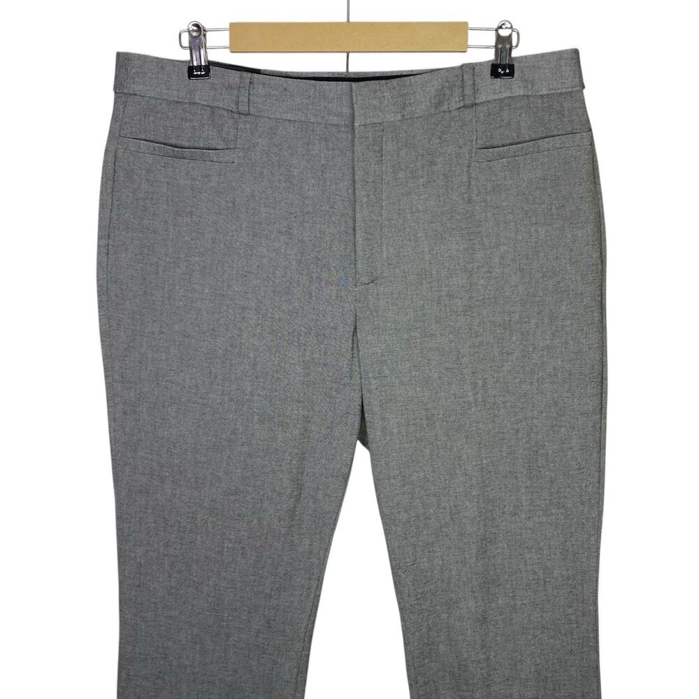Banana Republic Dress Pants Womens 16 L (38x30) Gray Modern Sloan Ankle NWT - Picture 7 of 13